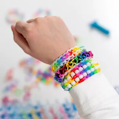 Set creativ cu elastice - Loom i Do