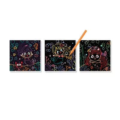 Set creativ de razuit - Sirene