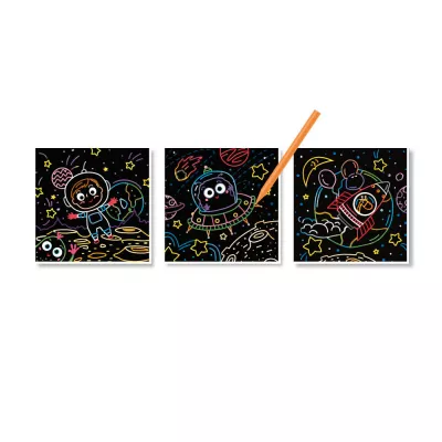 Set creativ de razuit - Spatiul cosmic