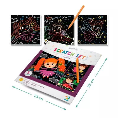 Set creativ de razuit - Zane