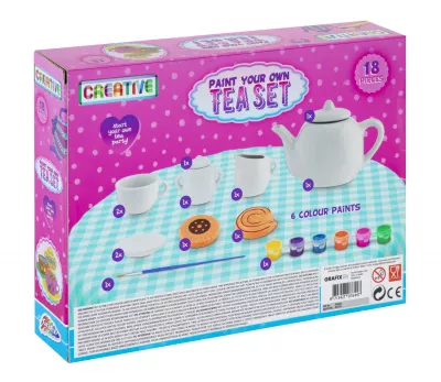 Set creativ - Picteaza setul de ceai