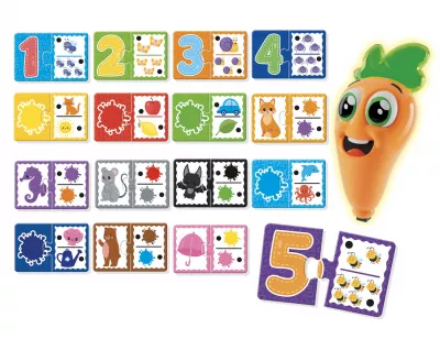 Set cu pix interactiv - Invat culorile