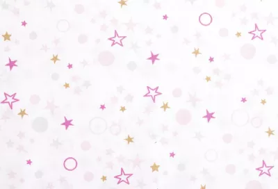 Set cuvertura + 2 cearceafuri Unicorn/Pink Stars