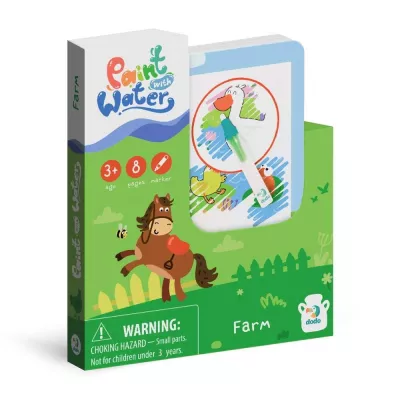 Set de colorat cu apa - La ferma