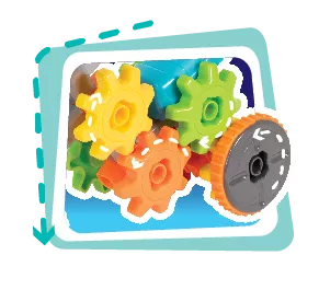 Set de constructie 3 in 1 STEM - Atelierul de vehicule