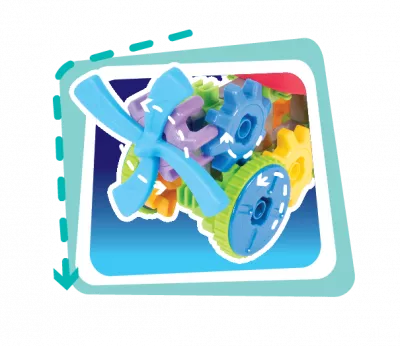 Set de constructie 3 in 1 STEM - Vehicule nazdravane