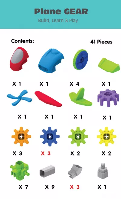 Set de constructie 3 in 1 STEM - Vehicule nazdravane
