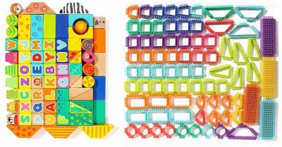 Set de constructie - Animalute salbatice