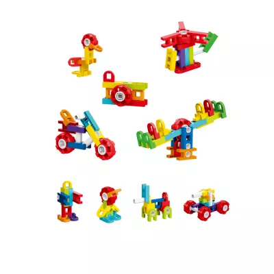 Set de constructie STEAM - Fun Blocks (26 piese)