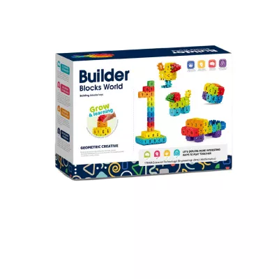 Set de constructie STEAM - Micutul matematician (100 piese)