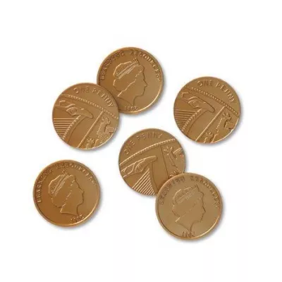 Set de monede de jucarie (1 penny)