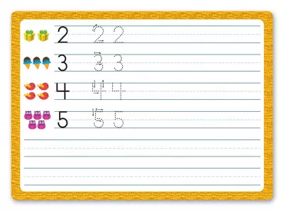Set educativ - Invat sa scriu