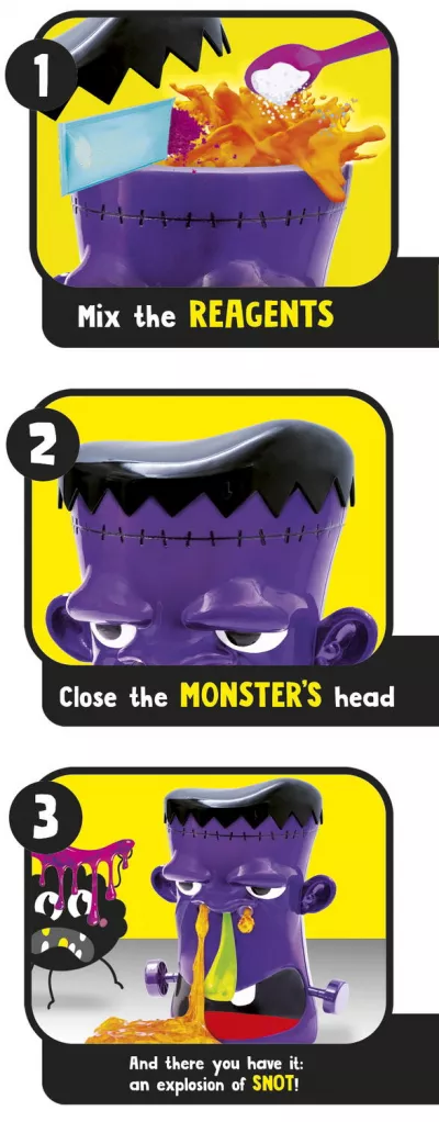 Set experimente - Mucus Monster
