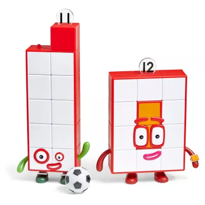 Set figurine Numberblocks - Unsprezece & Doisprezece