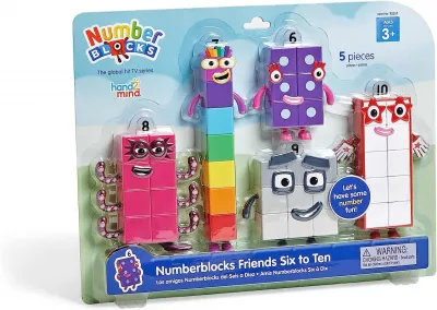 Set figurine Numberblocks - De la Sase la Zece