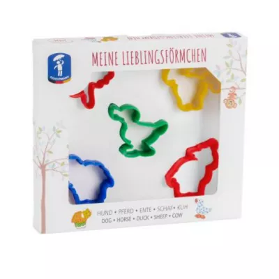 Set forme pentru plastilina - Animalute de la ferma