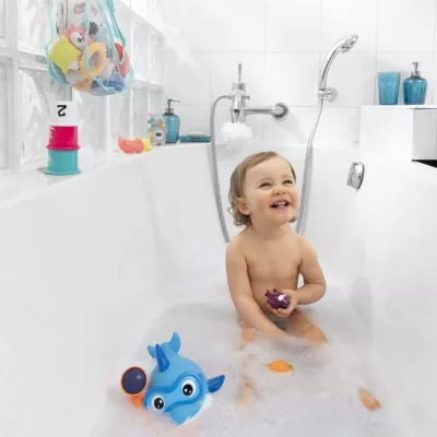 Set jucarii multicolore pentru baie - Badabulle