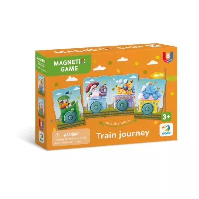 Set magnetic - Calatorie cu trenul