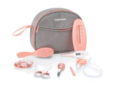 Set pentru ingrijire, 9 piese - Peach - Babymoov