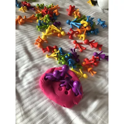 Set pentru sortat si numarat - Familia mea (72 piese)