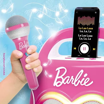 Set petrecere Barbie - Microfon & boxa