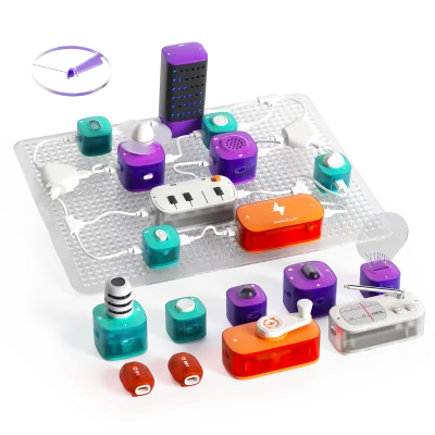Set STEAM -  Super circuit electric