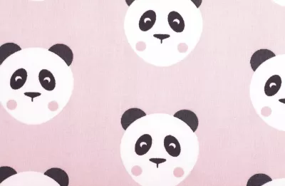 Set 2 cearceafuri  patut Blush Panda