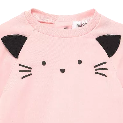 Set 2 piese - Bluza + Pantaloni cu botosi - Mayoral 2-4 luni