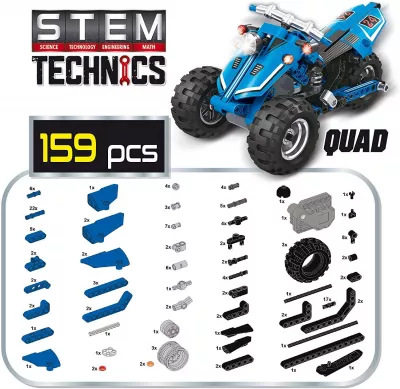 Set de constructie STEM - ATV (159 piese)