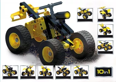 Set STEM 10 in 1 - ATV cu LED