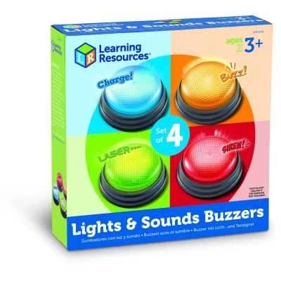 Sonerii cu lumini si sunete pentru raspuns - set 4 buc