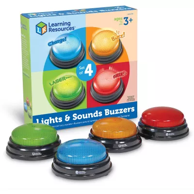 Sonerii cu lumini si sunete pentru raspuns - set 4 buc
