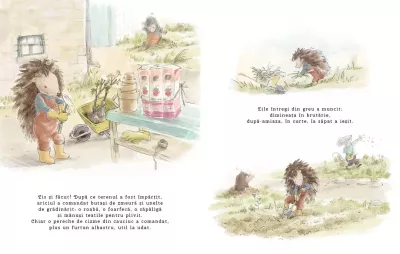 Soricelul Fursec si surpriza din gradina