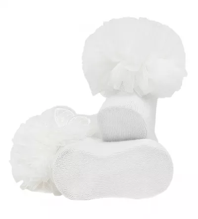 Sosete elegante si bentita  - Alb - Mayoral   12 luni