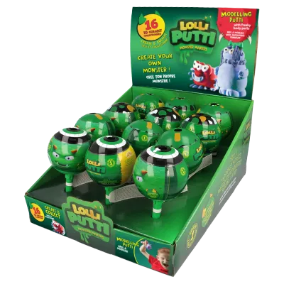 Spuma de modelat - LOLLIPUTTI - Monstruleti