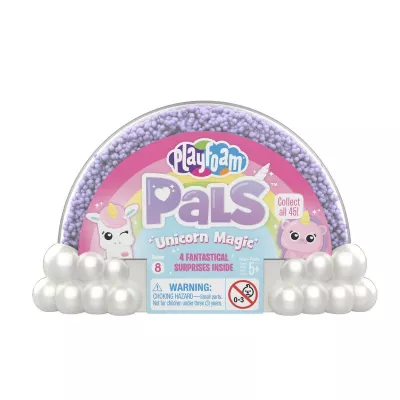 Spuma de modelat Playfoamâ„¢ -  Unicorni magici, set 2 bucati