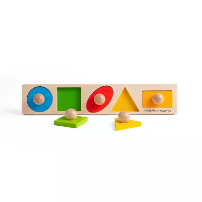 Tablita din lemn - Potriveste formele