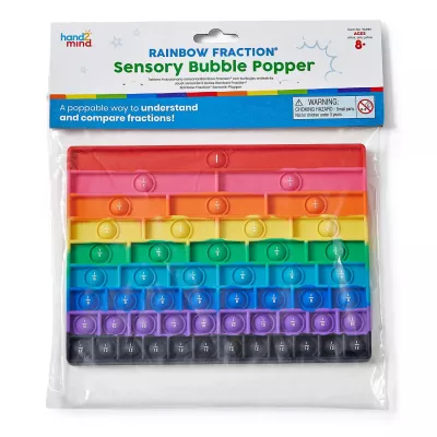 Tablita senzoriala cu fractii - Rainbow Fraction®