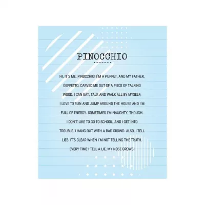 Teatru de papusi - Pinocchio