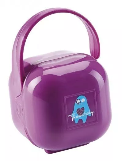 Cutie portabila pentru suzeta - Purple - Thermobaby