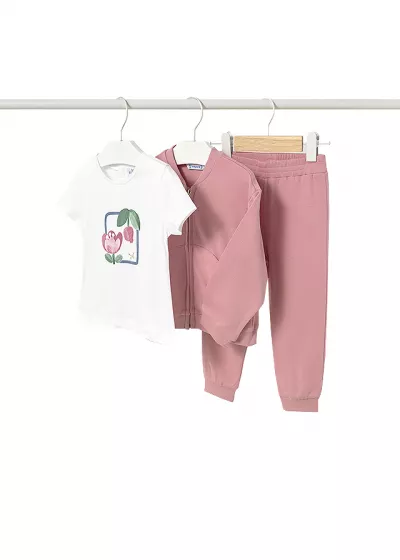 Trening 3 piese - Lalele - roz - Mayoral 4 ani