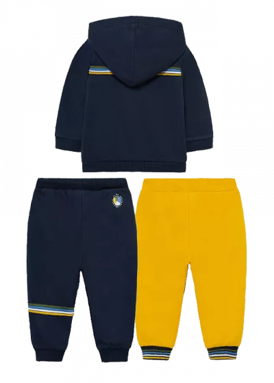 Trening plus cardat + 2 pantaloni - Mayoral 