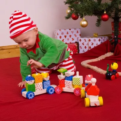 Trenuletul colorat cu forme - BigJigs