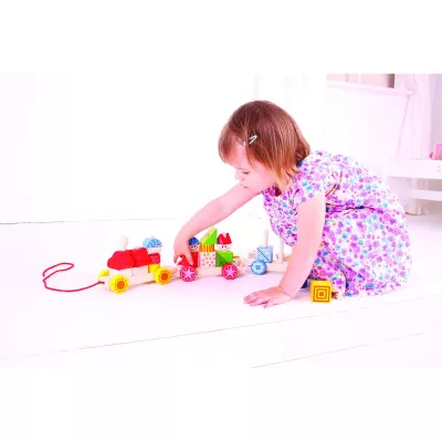 Trenuletul colorat cu forme - BigJigs