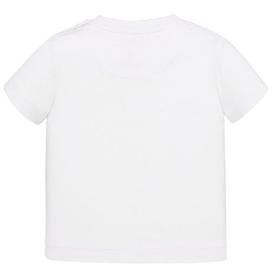 Tricou alb imprimeu Explorator 3 ani