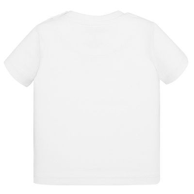 Tricou alb imprimeu Leu 2 ani