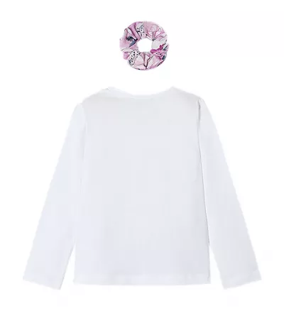 Tricou cu elastic par, Better Cotton, fetita - Mayoral  6 ani