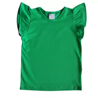 Tricou cu maneca scurta - Color 4 ani-110 cm Verde