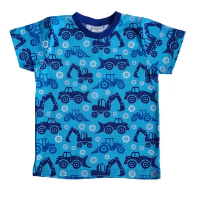 Tricou cu maneca scurta - Escavatoare
