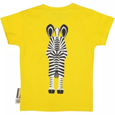 Tricou galben Zebra 6 ani